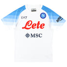 2022-23 Napoli EA7 Away Shirt *As New* 10 Years Football Shirt