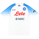 2022-23 Napoli EA7 Away Shirt *As New* Football Shirt