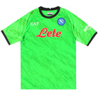 2022-23 Napoli EA7 Goalkeeper Shirt *As New* Football Shirt