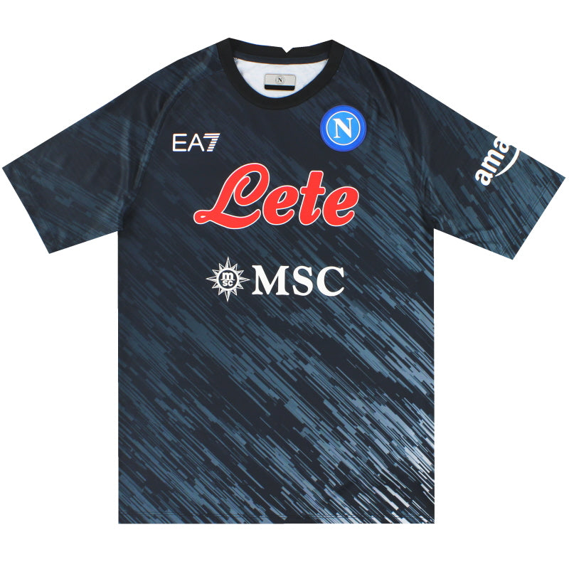 2022-23 Napoli EA7 Third Shirt *As New*  Football Shirt