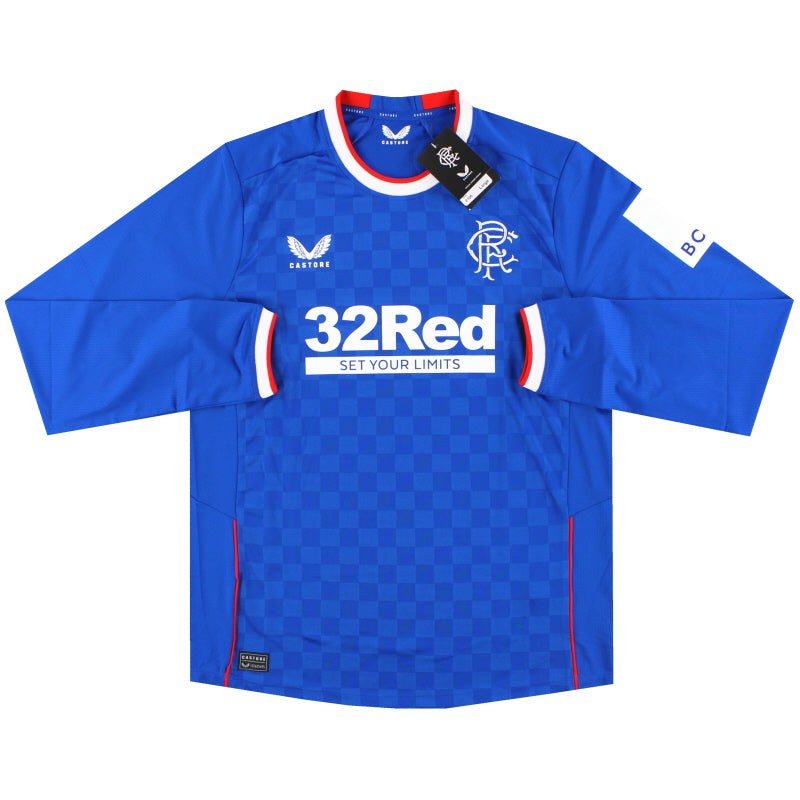 2022-23 Rangers Castore Pro Home Shirt L/S *BNIB* Football Shirt