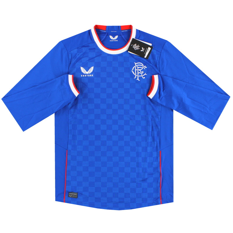 2022-23 Rangers Castore Pro Home Shirt L/S *BNIB* L Football Shirt