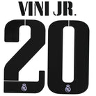 2022-23 Real Madrid Vini Jr. #20 CL Home Name Set *BNIB*  Football Shirt