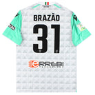 2022-23 SPAL Macron Player Issue Away Shirt Brazao #31 *As New* XL Football Shirt