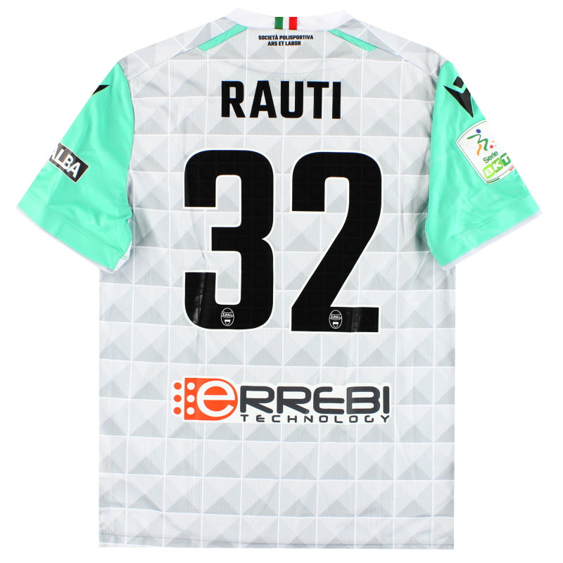 2022-23 SPAL Macron Player Issue Away Shirt Rauti #32 *As New* L Football Shirt