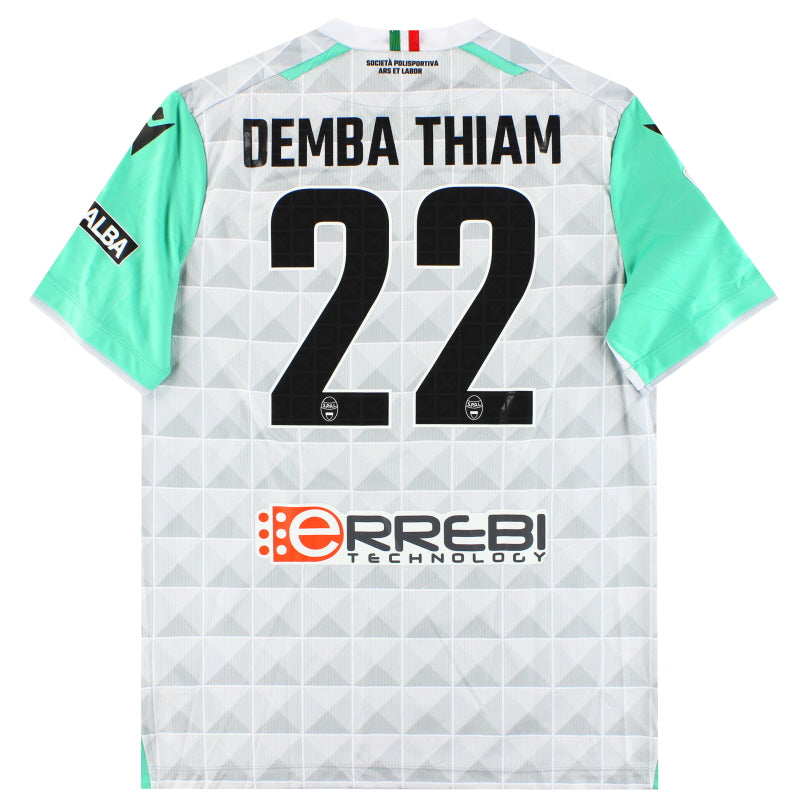 2022-23 SPAL Macron Player Issue Away Shirt Demba Thiam #22 *As New* XXL Football Shirt