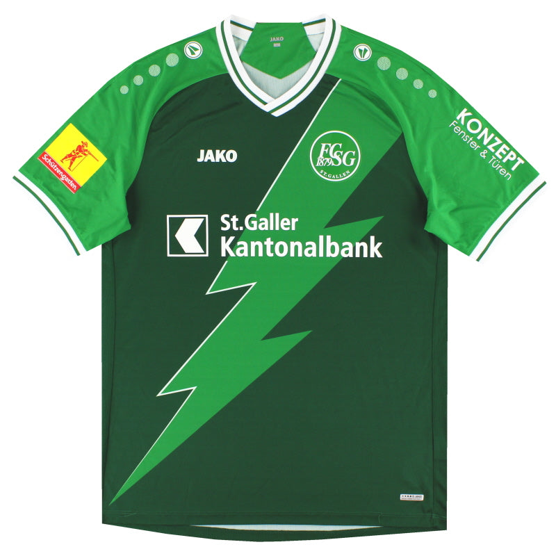 2022-23 St Gallen Jako Home Shirt *As New* M Football Shirt