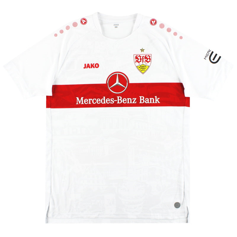 2022-23 Stuttgart Jako Home Shirt *As New* XL Football Shirt