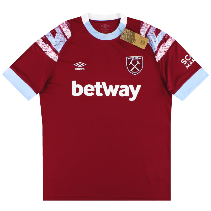 2022-23 West Ham Umbro Home Shirt *w/tags* Football Shirt