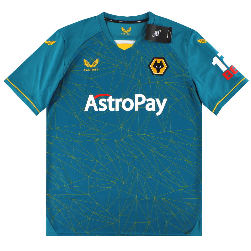 2022-23 Wolves Castore Away Shirt *w/tags* L Football Shirt