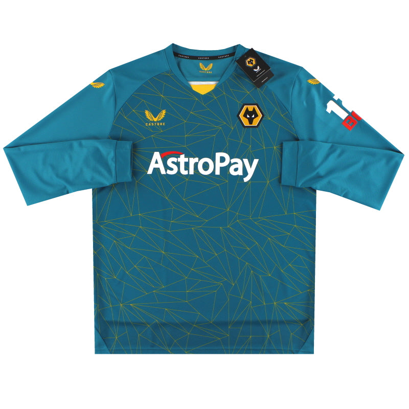 2022-23 Wolves Castore Away Shirt L/S *w/tags* S Football Shirt