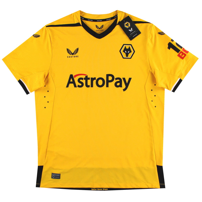 2022-23 Wolves Castore Pro Home Shirt *w/tags* XL  Football Shirt