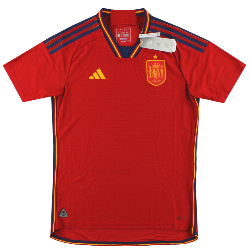 2022 Spain adidas Authentic Home Shirt *BNIB*  Football Shirt