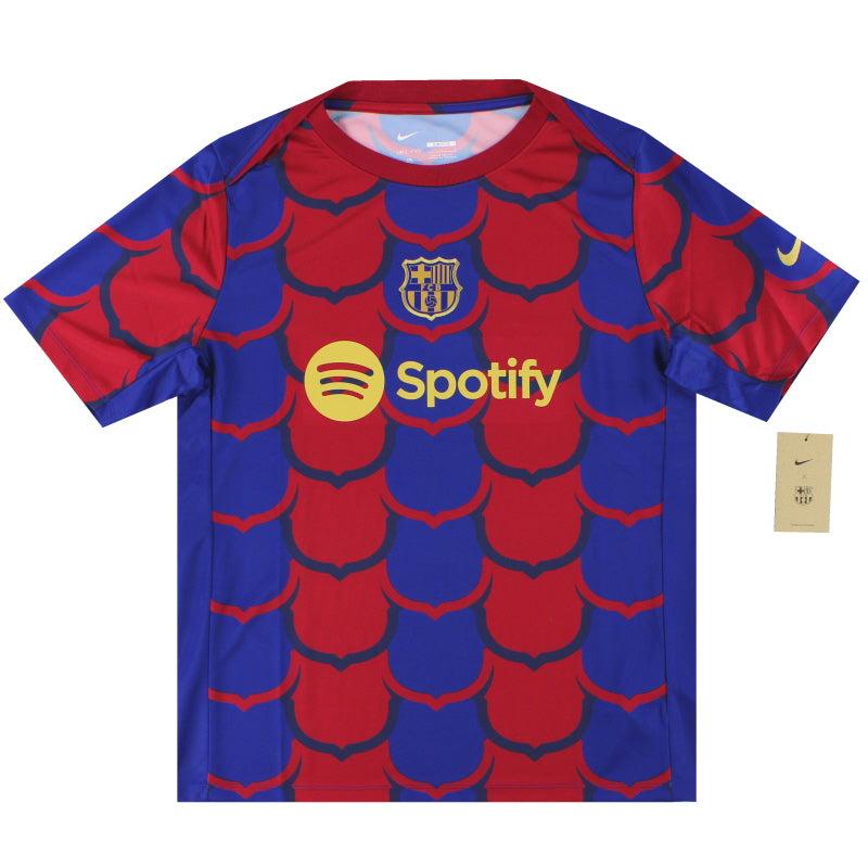 2023-24 Barcelona Nike Academy Pro Dri-FIT Pre-Match Top *w/tags* L Football Shirt