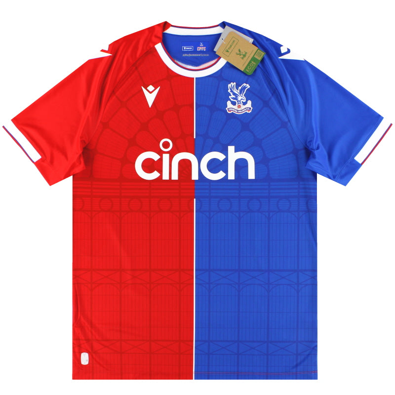 2023-24 Crystal Palace Macron Home Shirt *BNIB* Football Shirt