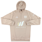 2023-24 Fulham adidas Tiro23 1/4 Zip Hooded Jacket *As New* M Jacket