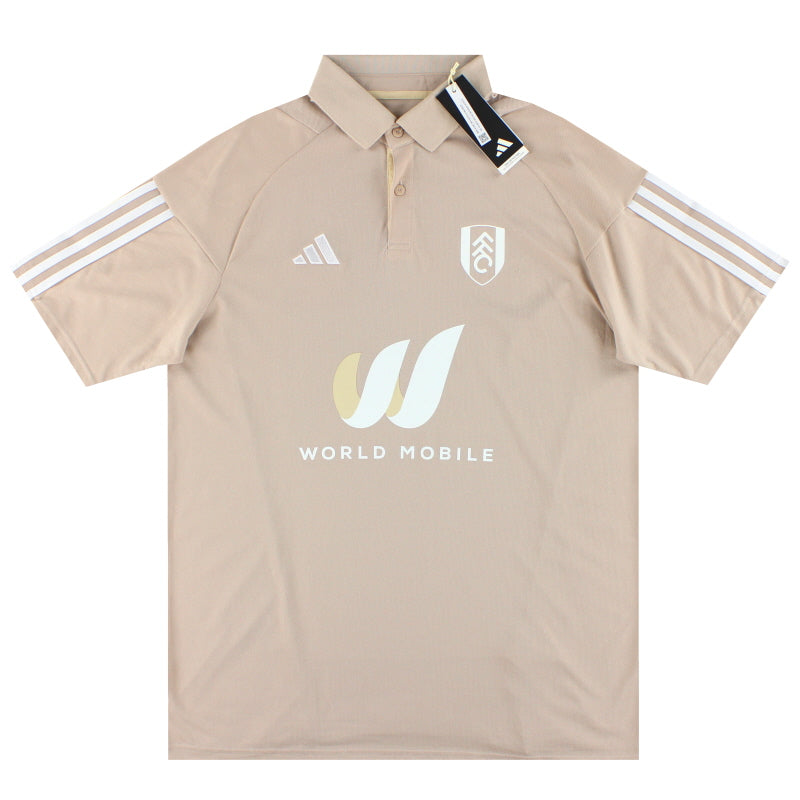 2023-24 Fulham adidas Tiro23 Travel Polo *w/tags* Football Shirt