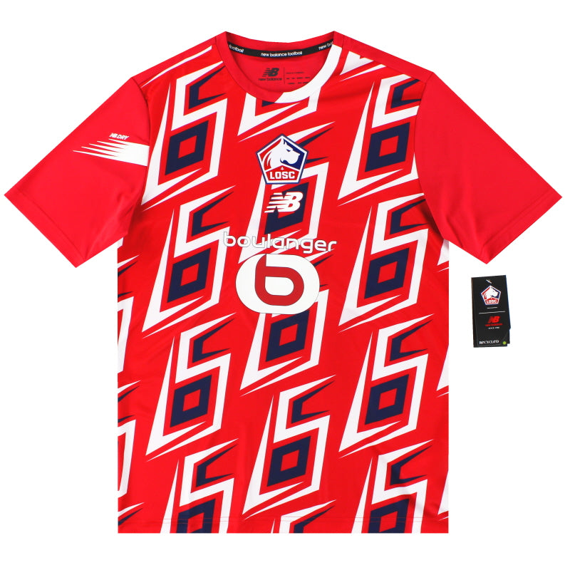 2023-24 Lille New Balance Pre-Match Shirt *BNIB* L Training Shirt