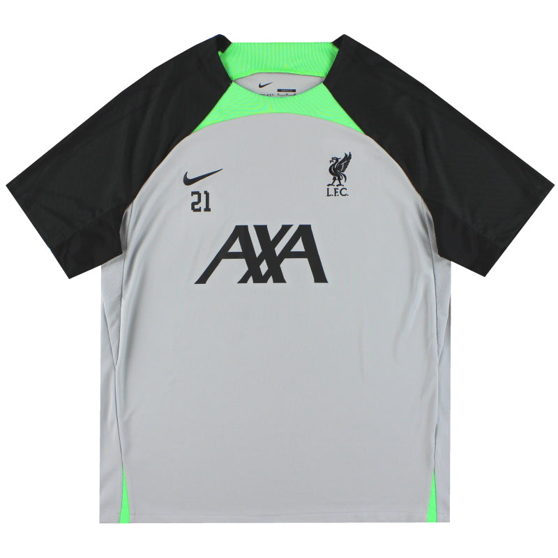 2023-24 Liverpool Nike Player Issue Training Top #21 XL Football Shirt