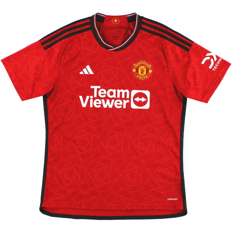 2023-24 Manchester United adidas Home Shirt L Football Shirt