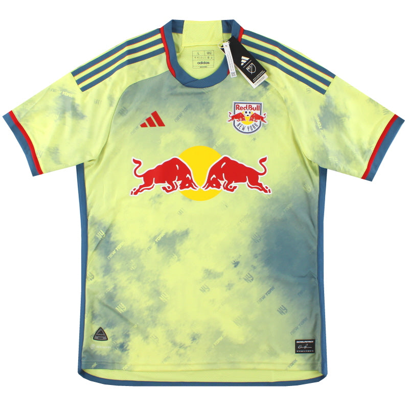 2023-24 New York Red Bulls adidas Authentic Home Shirt *BNIB*  Football Shirt