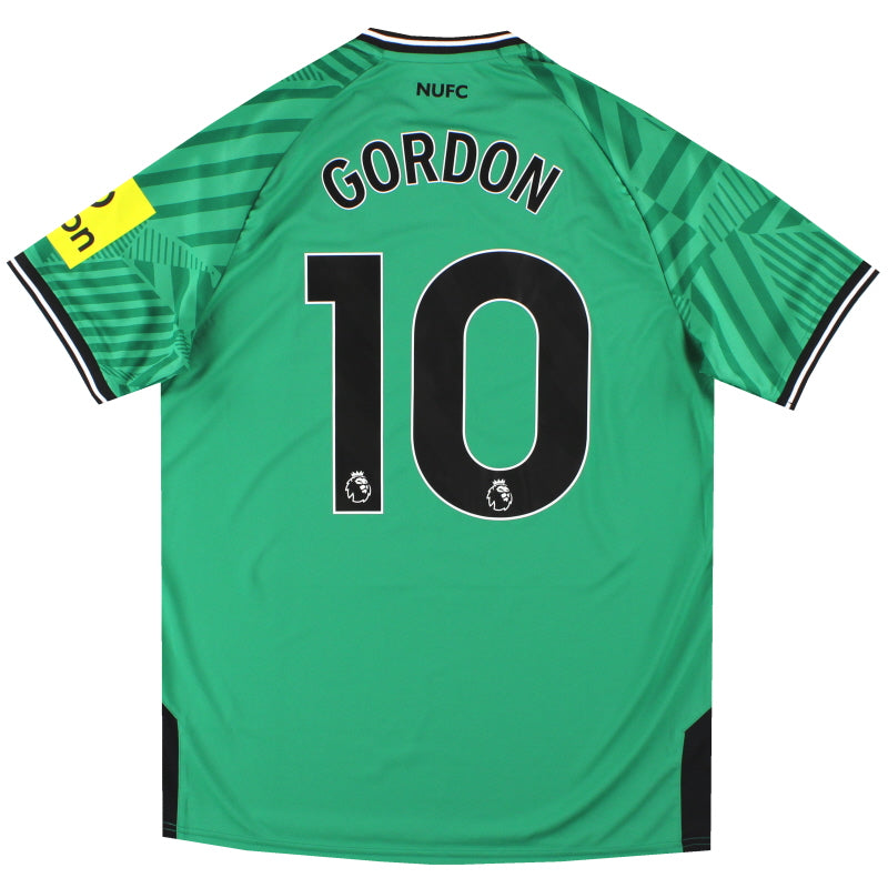 2023-24 Newcastle Castore Away Shirt Gordon #10 *w/tags* Football Shirt