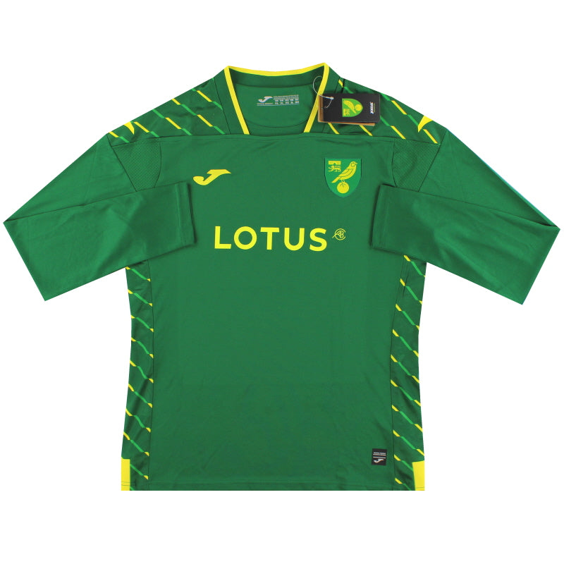 2023-24 Norwich City Joma Away Shirt L/S *w/tags*  Football Shirt