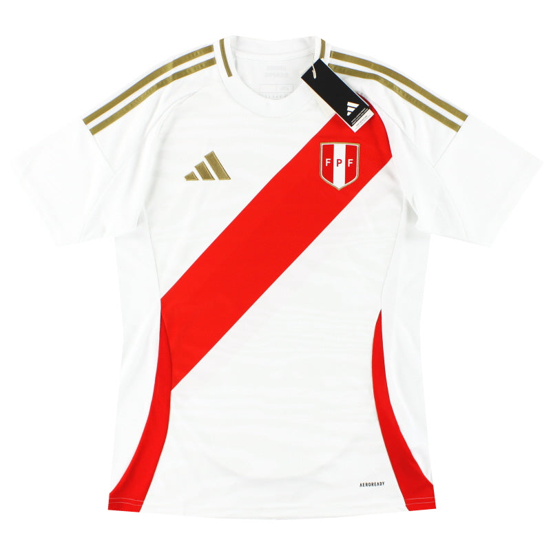 2024-25 Peru adidas Home Shirt *BNIB*  Football Shirt