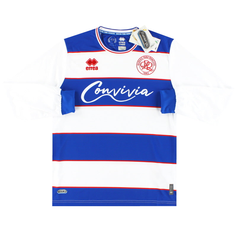 2023-24 QPR Errea Home Shirt L/S *w/tags* 4XL Football Shirt