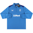 2023-24 Rangers Castore 1/4 Zip Training Fleece *BNIB* Football Shirt