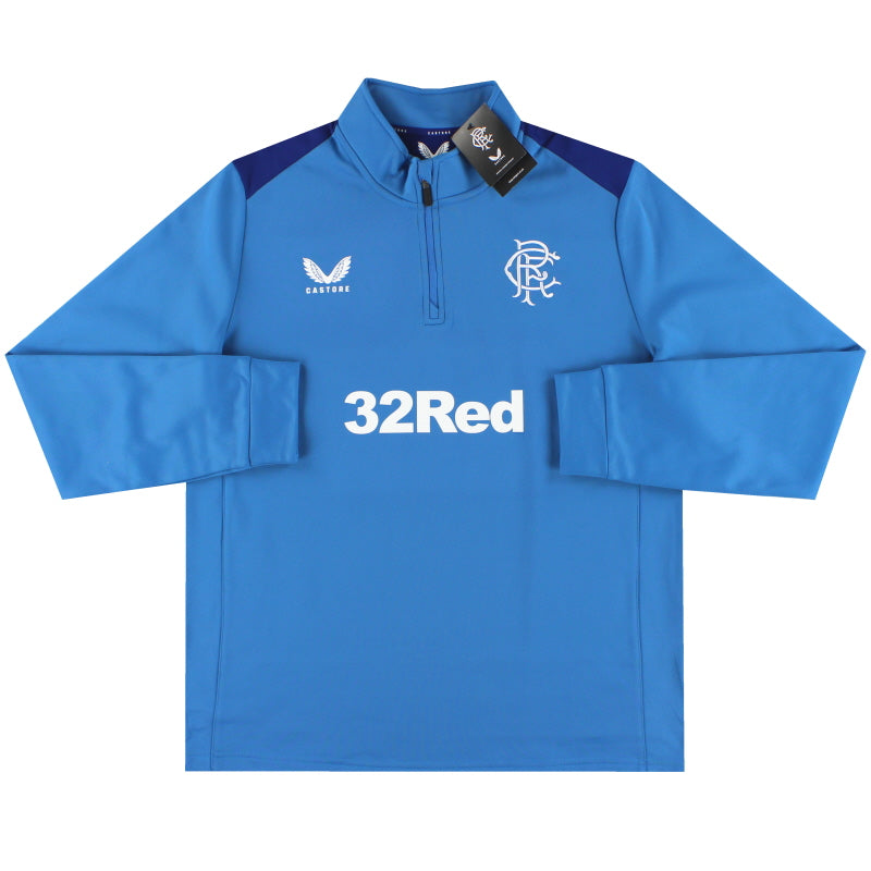 2023-24 Rangers Castore 1/4 Zip Training Fleece *BNIB* Football Shirt