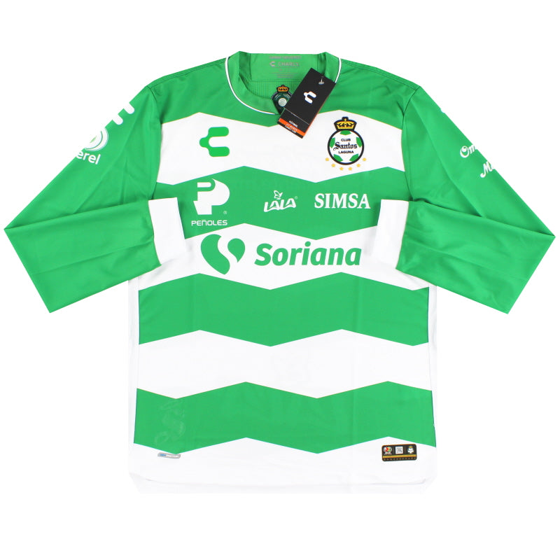 2023-24 Santos Laguna Charly Home Shirt L/S *BNIB*  Football Shirt