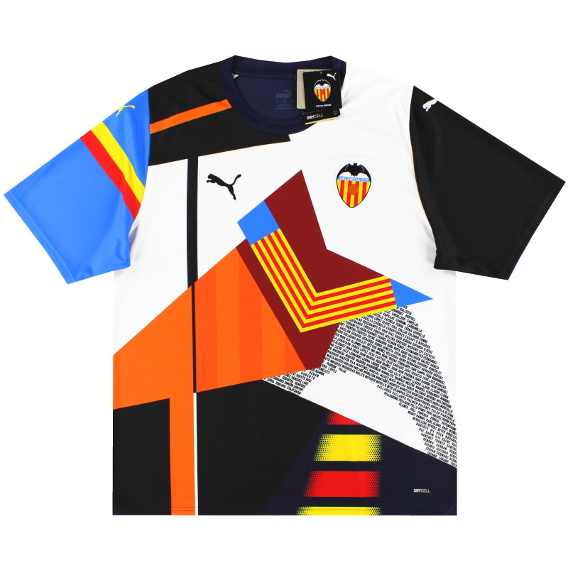 2023-24 Valencia Puma 'Homenaje Fan' Retro Shirt *w/tags* XL Football Shirt