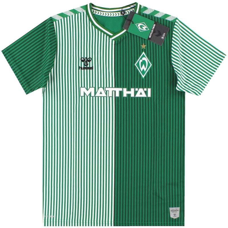 2023-24 Werder Bremen Hummel Home Shirt *BNIB* M.Boys  Football Shirt