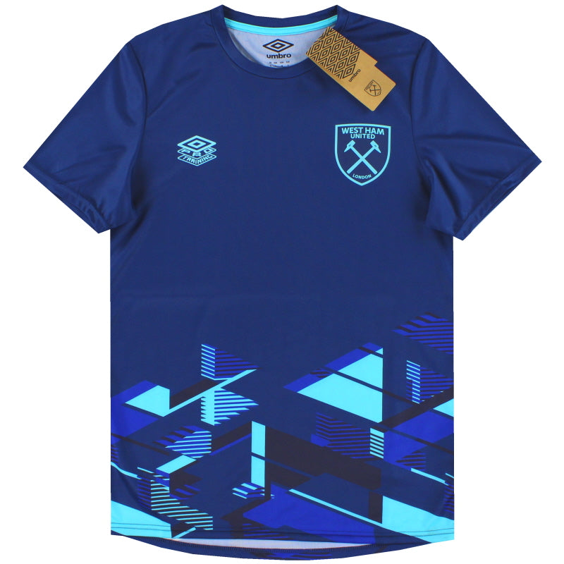 2023-24 West Ham Umbro Warm Up Shirt *BNIB  Football Shirt