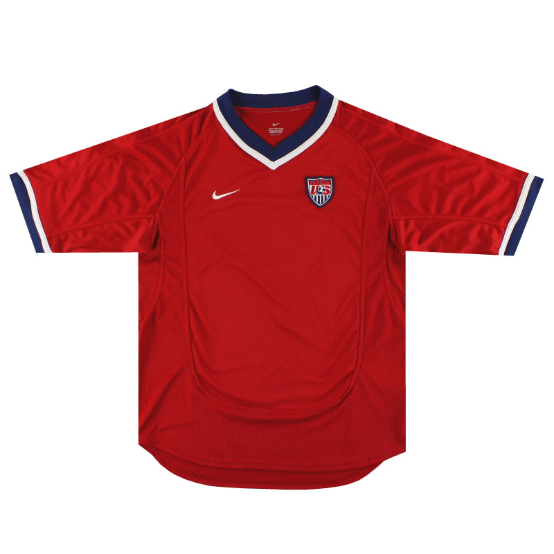 2000 02 USA Nike Away Shirt M Vintage Football Shirts