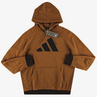 adidas Badge Of Sport Brown Hoodie  *BNIB* L Hoodie