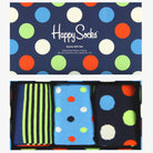 Happy Socks 3-Pack Classic Gift Box *BNIB* Football Shirt