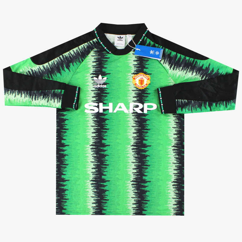 Manchester United adidas Originals 1990 Icon Goalkeeper Shirt *w/tags* S Football Shirt