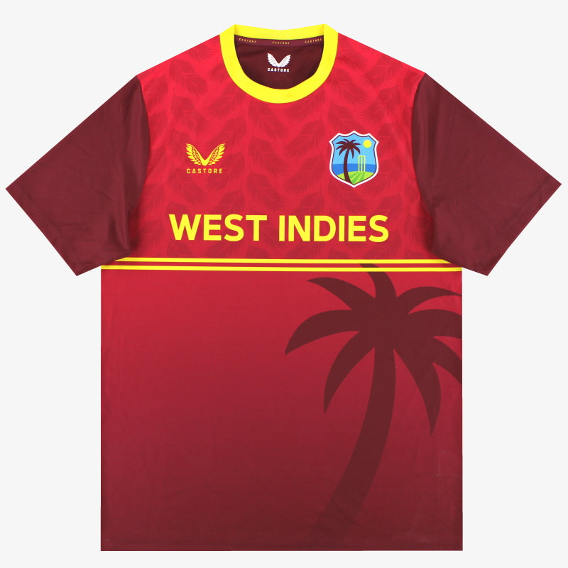 West Indies Castore ODI World Cup T-Shirt *As New*  T-Shirt