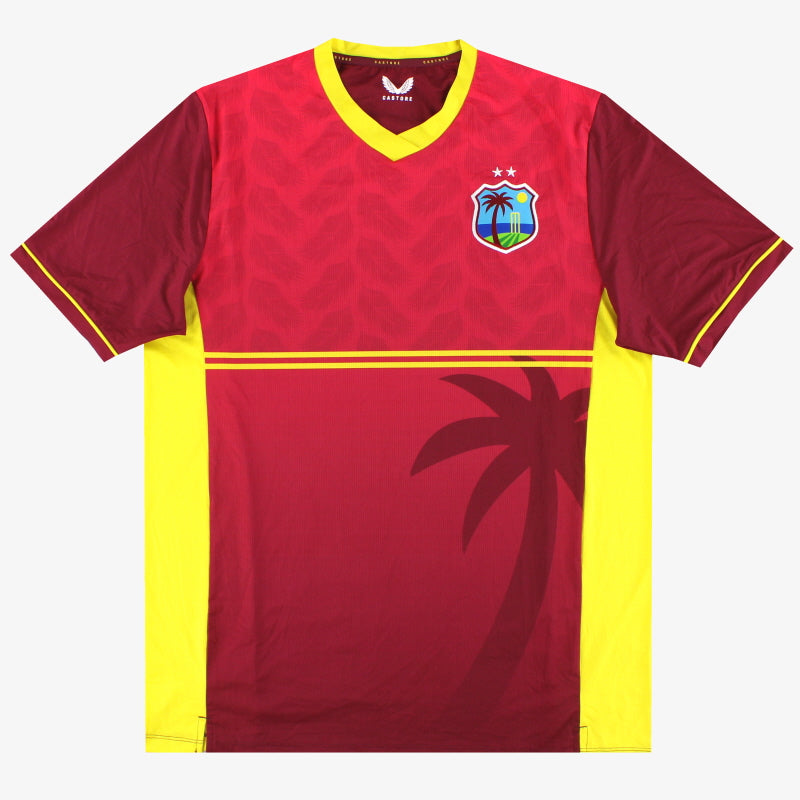 West Indies Castore ODI World Cup T-Shirt *As New*  T-Shirt