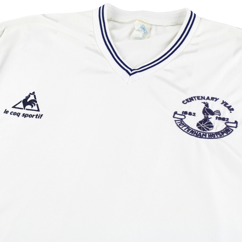 Le Coq Sportif Tottenham Home 1982 Centenary Jersey - USED Condition  (Excellent) - Size Medium