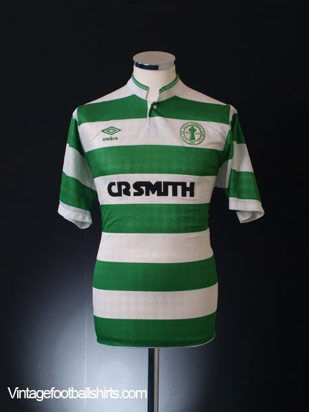 Celtic 1987-89 Home Shirt Retro Football Prints 