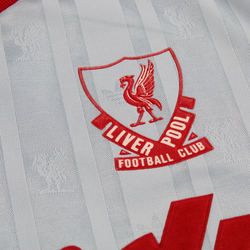 1988-89 Liverpool adidas Away Shirt L