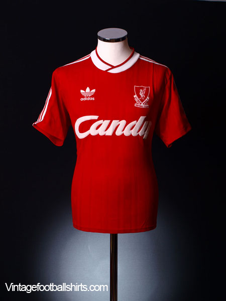 1988-89 Liverpool Home Shirt Y for sale