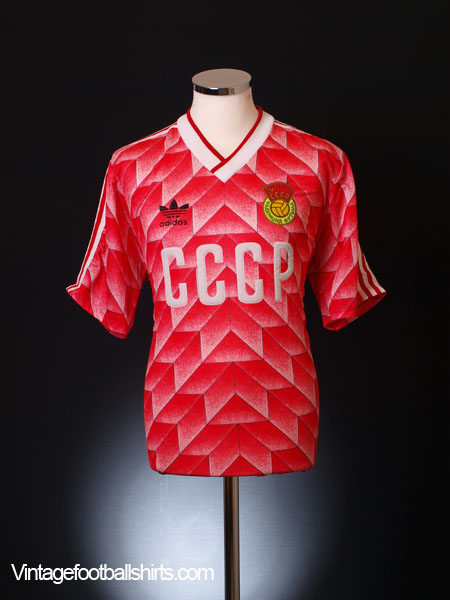 US$ 19.00 - 1988-1989 Soviet Union Home Retro Soccer Jersey - m