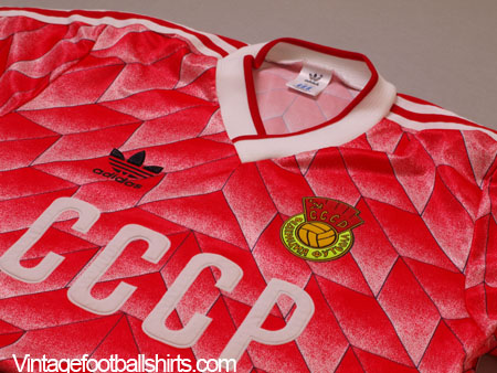 US$ 19.00 - 1988-1989 Soviet Union Home Retro Soccer Jersey - m.