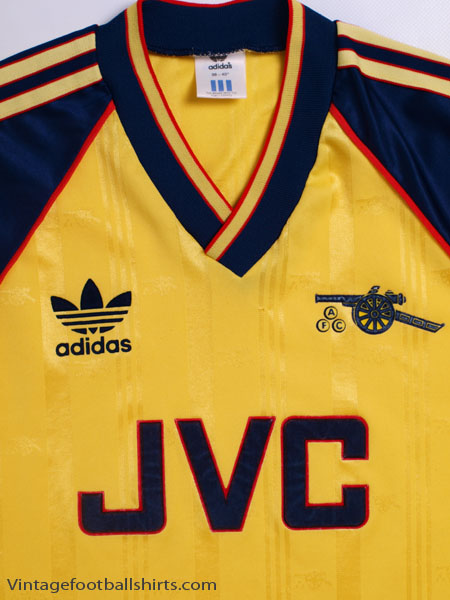 arsenal 1989 shirt