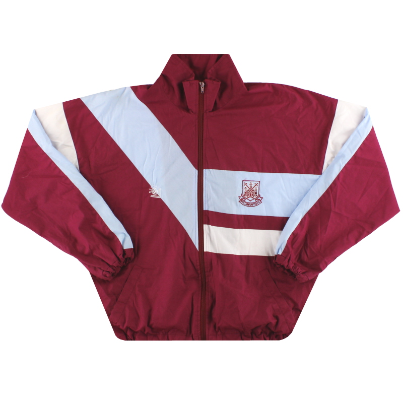 Dij noodsituatie tanker 1989-90 West Ham Bukta Track Jacket *Mint* M