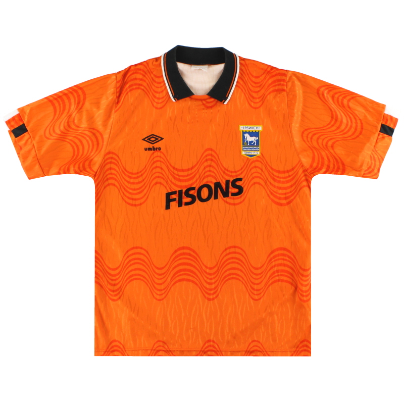 1989-92 Ipswich Umbro Away Shirt M